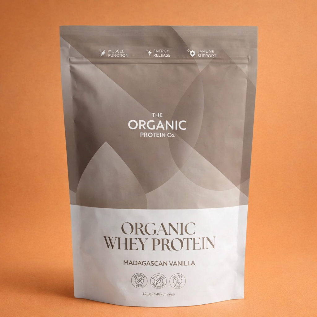 The Organic Protein Co Madagascan Vanilla Organic Whey Protein Powder
