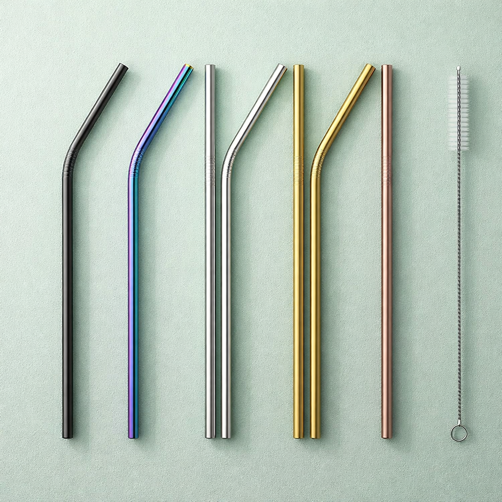 Reusable Stainless Steel Straws