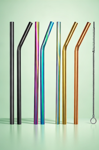 Reusable Stainless Steel Straws